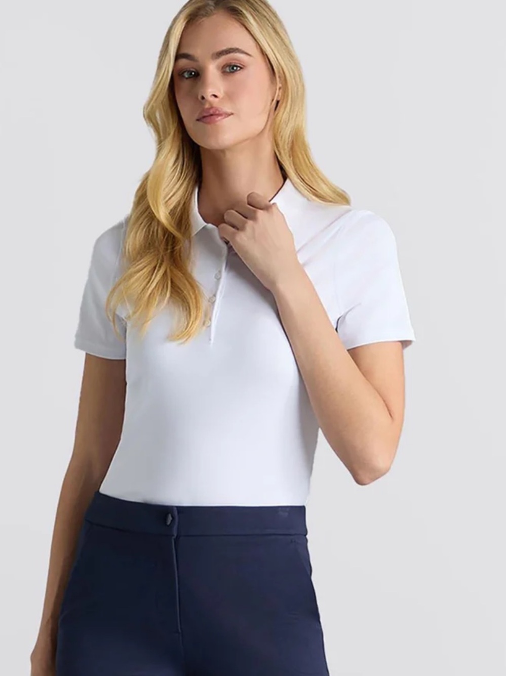 NWOT G / Fore Women’s Ribbed Tech Nylon Polo